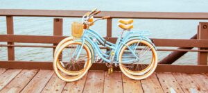 A bike which you can use for Sustainable Travel​.